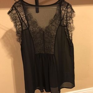 Sheer tunic